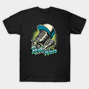 retro Rod W. microphone T-Shirt